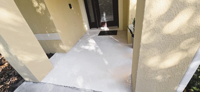 After Driveway Pressure Washing