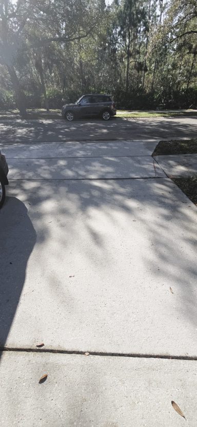 After Driveway Pressure Washing
